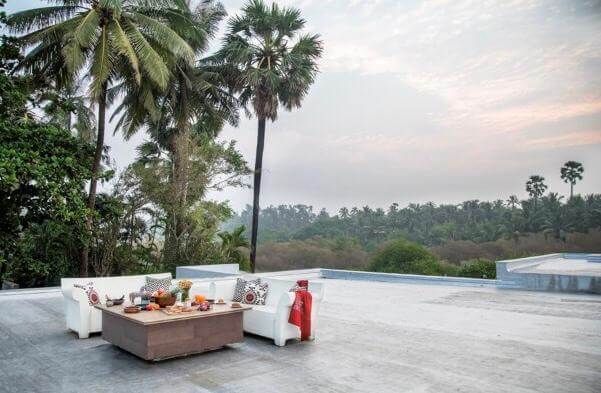 Outside Seating in Lohono Villa