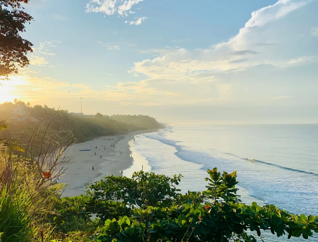 varkala-beach-view