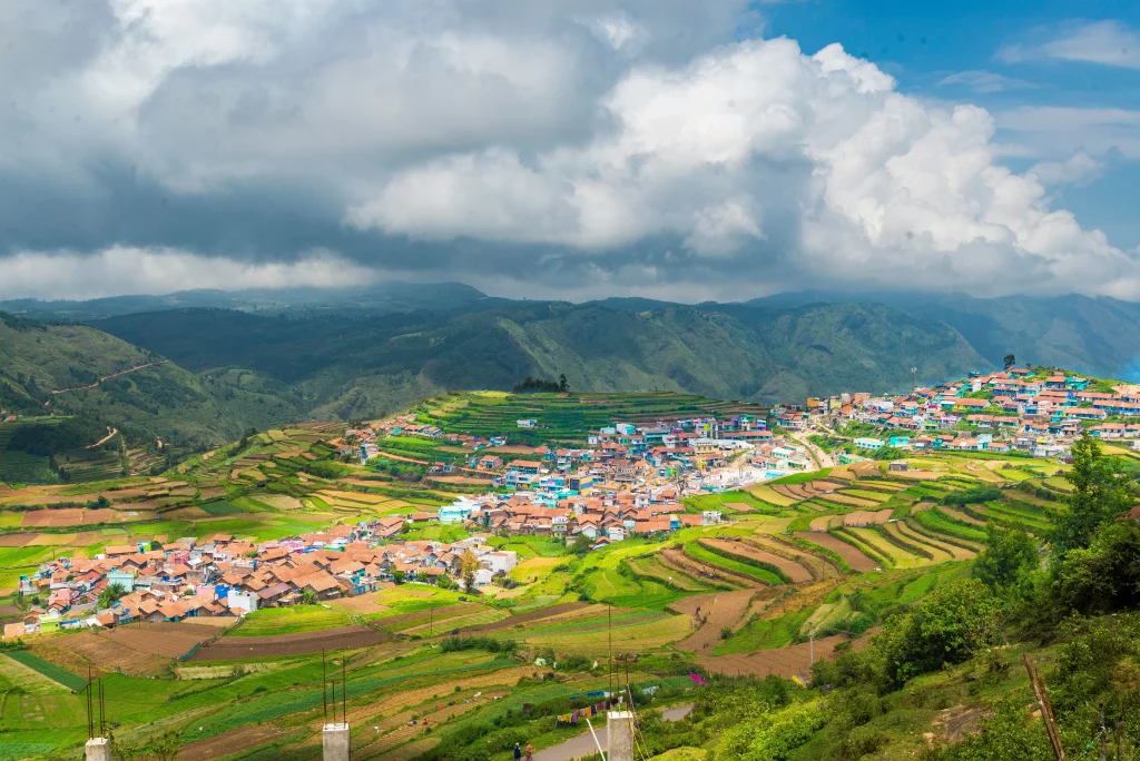 kodiakanal-aerial-view