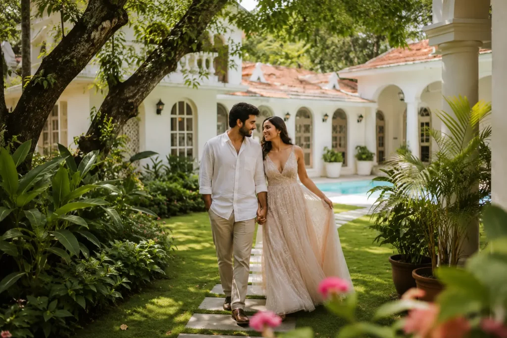 prewedding-shoot-greenary
